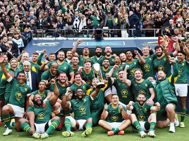 Dominio Springbok en Londres: Sudáfrica gana su tercer Rugby Championship