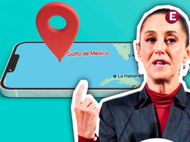 Sheinbaum enviará carta a Google por cambio de nombre al Golfo de México