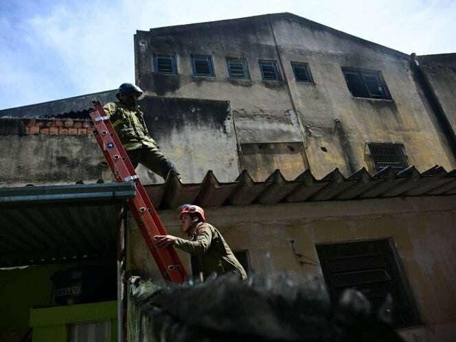 Incendio en fábrica de disfraces del Carnaval deja 21 heridos en Rio de Janeiro