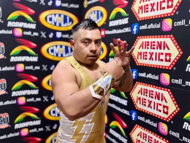 Cayó la primera máscara de 2025 en el CMLL