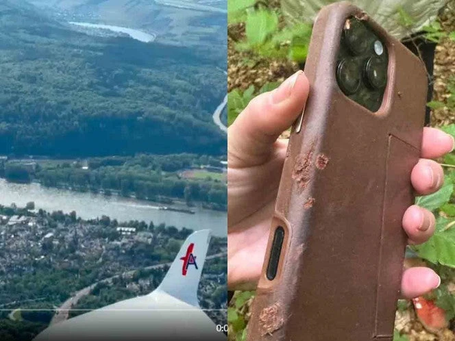 ¡Increíble! Un iPhone cae desde 800 metros, sigue grabando y sobrevive sin rasguños