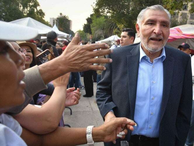 Niega Sheinbaum salida de Adán Augusto como coordinador de Senadores de Morena