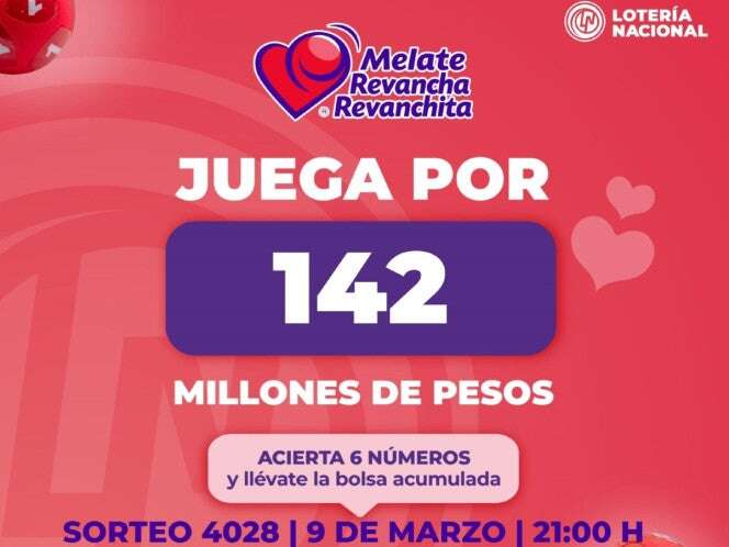 Melate: Resultados del sorteo del 9 de marzo de 2025