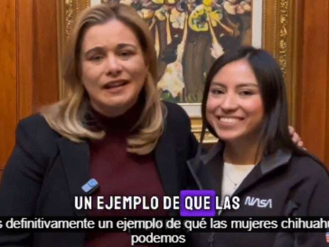 Maru Campos recibe a la científica Nadia Zenteno