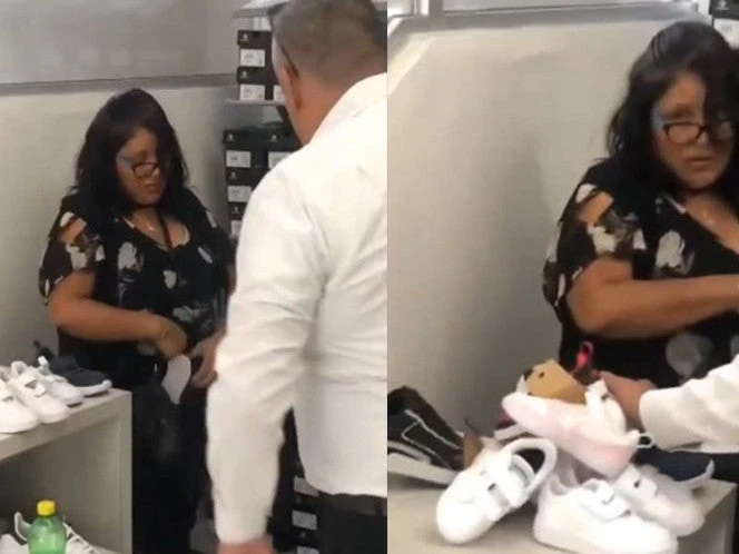 No era panza natural… Eran farderas con tenis hasta pa’los sobrinos | VIDEO