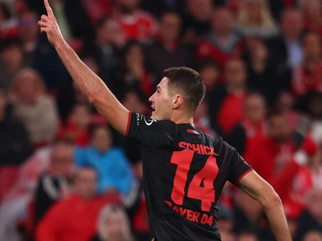 Bayer Leverkusen rompe mala racha y vence 1-0 al Benfica en la Champions 2025