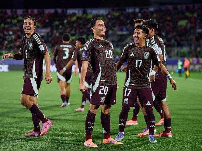 ¡México golea a Chile y va a cuartos de final del Mundial Sub-20!