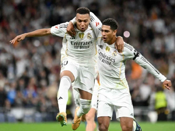 Real Madrid arrasa al Valencia con doblete de Mbappé