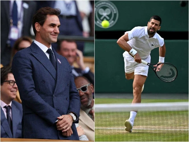 Roger Federer apuesta por Djokovic en Wimbledon