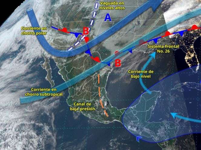 Clima en México este 13 de febrero de 2025: Frente frío 26 provocará heladas y nevadas 