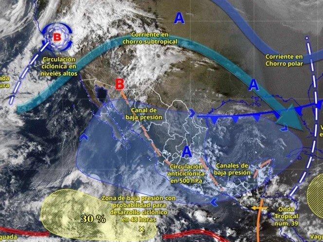 Clima en México este 23 de octubre de 2025: Se esperan lluvias y frío en estos estados