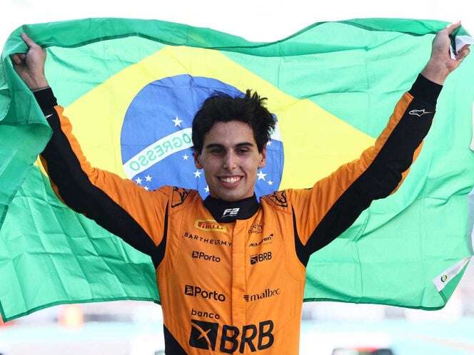 Gabriel Bortoleto llegará a Sauber como campeón de Fórmula 2