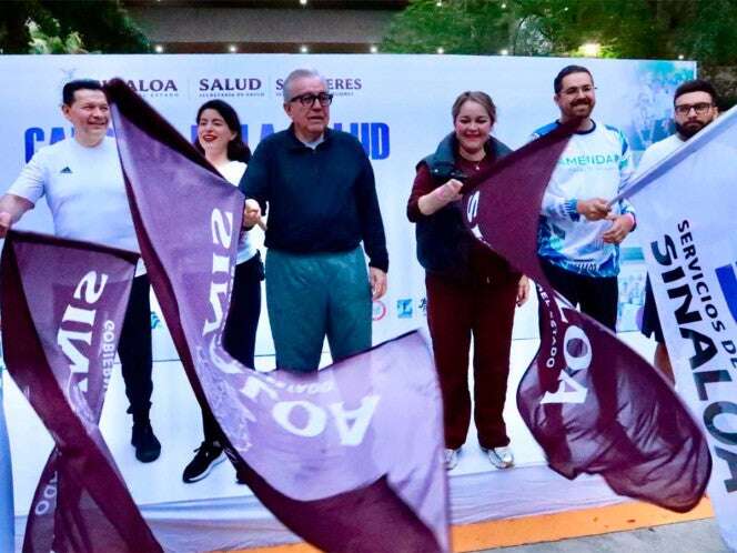 Rocha Moya da el banderazo de arranque a la 'XXIV Carrera de la Salud 2024'