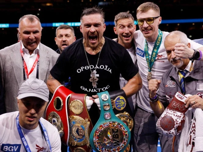 Oleksandr Usyk es campeón mundial indiscutido de peso pesado