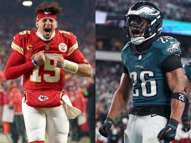 Esta es la historia de Eagles y Chiefs en el Super Bowl