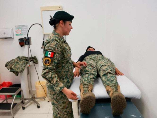 Aline Pinea es médico e integrante de Fuerzas Especiales en el Ejército Mexicano