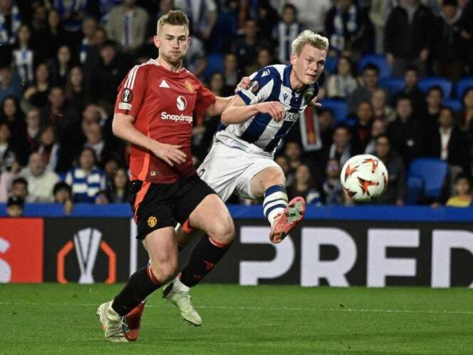 Real Sociedad sobrevive ante Manchester United en Europa League