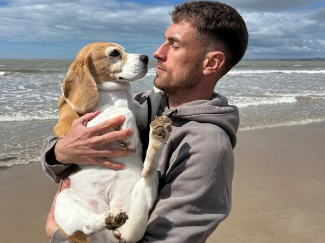 Aaron Ramsey organiza búsqueda masiva por su perrita Halo y aumenta recompensa