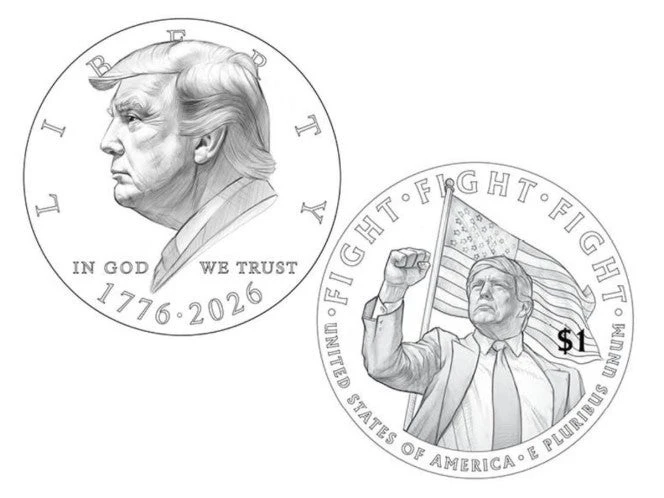 El 'Trumpcoin' se haría realidad... el Tesoro de EU considera emitir su moneda de un dólar
