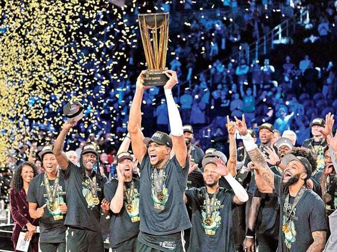 Bucks, nuevo monarca; conquista la NBA Cup