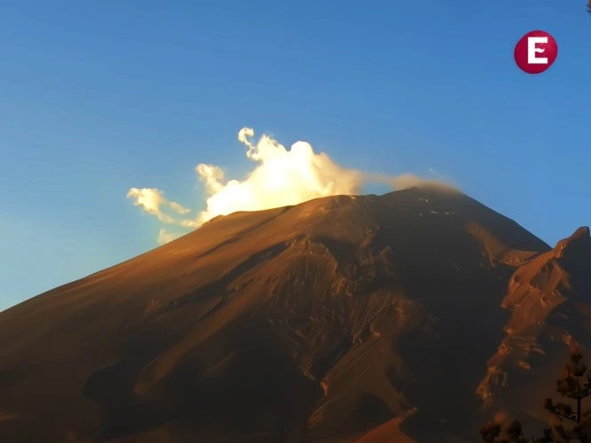 ¡Popocatépetl 'se duerme'! Registra 11 exhalaciones y casi 4 horas de tremor