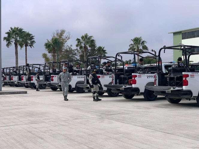 Guardia Nacional realiza despliegue masivo en frontera de Tamaulipas