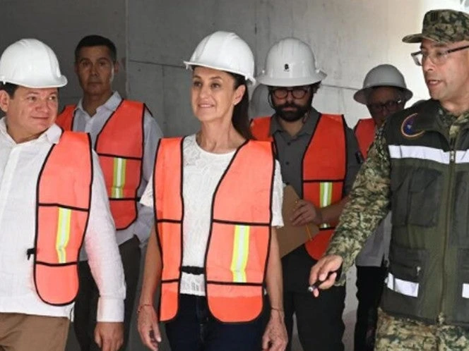 Supervisa Claudia Sheinbaum construcción del Hospital O’Horán del IMSS Bienestar en Yucatán