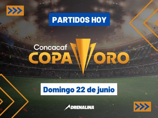 Copa Oro: Todos los partidos de HOY domingo 22 de junio