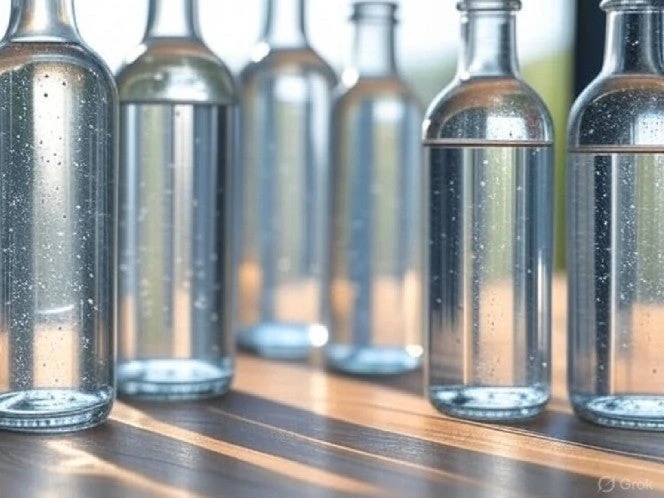 Hay más microplásticos en botellas de vidrio que en las de plástico: estudio