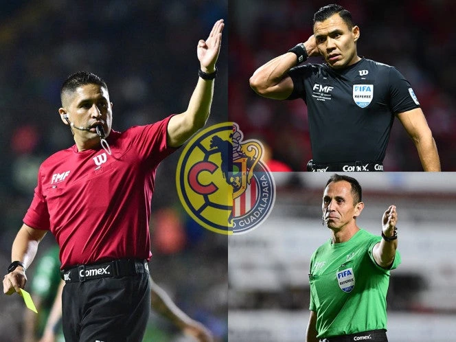 Revelan al árbitro para América Vs Chivas