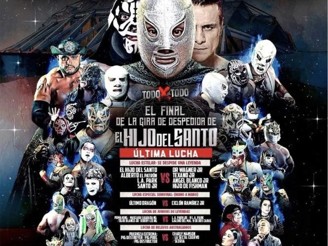 El Hijo del Santo anuncia su lucha final