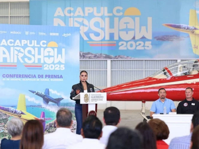 Anuncia la gobernadora Evelyn Salgado el Airshow Acapulco 2025