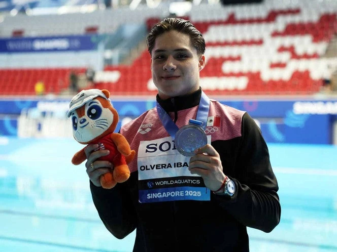 Osmar Olvera suma otra plata en el Campeonato Mundial
