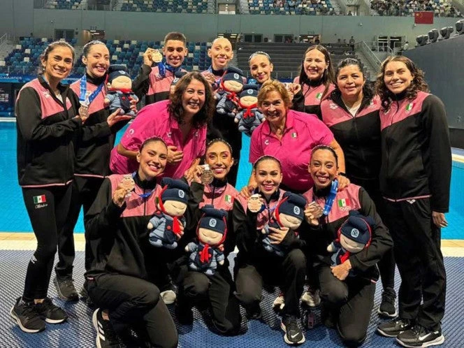 'Sirenas' mexicanas consiguen bronce en la Copa del Mundo