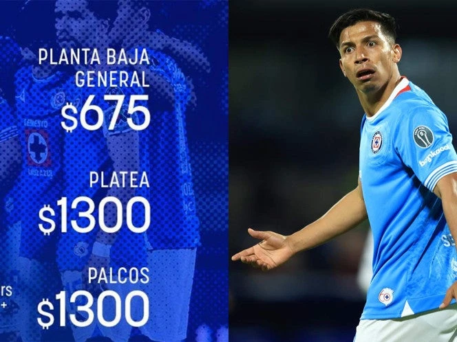 Estos son los precios para el Cruz Azul vs América