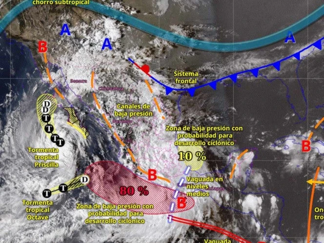 Clima en México este 9 de octubre de 2025: Lluvias continuarán en todo el país