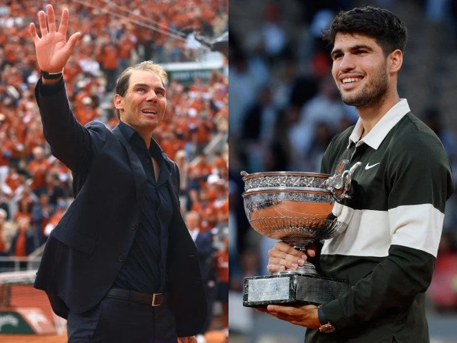 ¡Brutal! Carlos Alcaraz y Nadal ganan su quinto Grand Slam a la misma edad