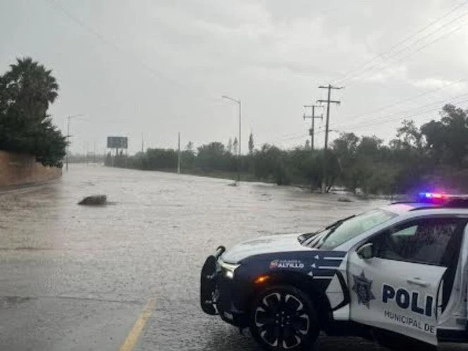 Lluvias dejan severas inundaciones en Saltillo, Coahuila 