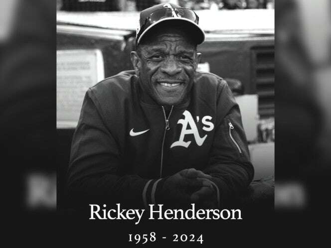 Rickey Henderson muere a los 65 años; el que más bases robó