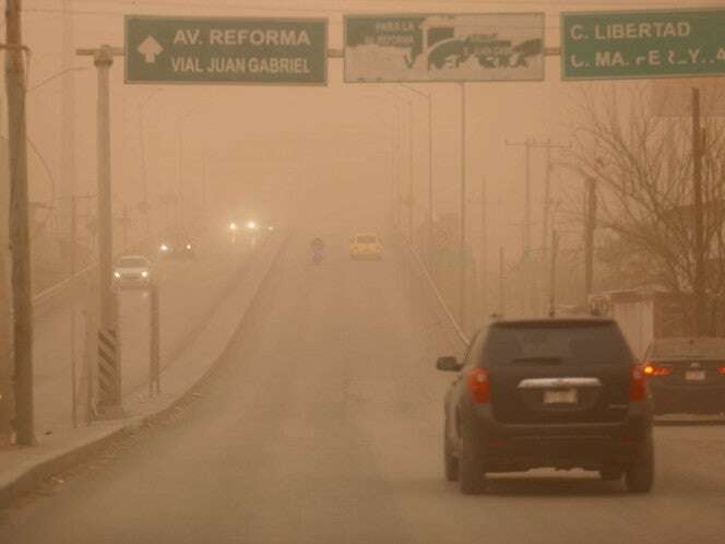 FOTOS: Así se vivió la tormenta de arena que sorprendió a Ciudad Juárez