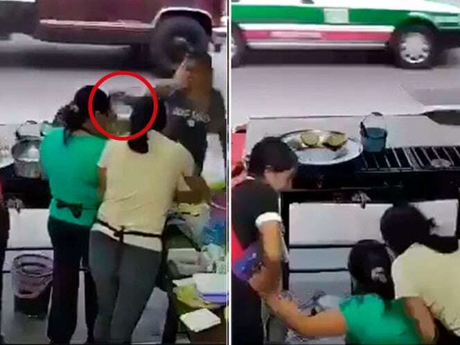 VIDEO: Mujer arroja aceite hirviendo a vendedora de 'kekas'; esta fue la razón