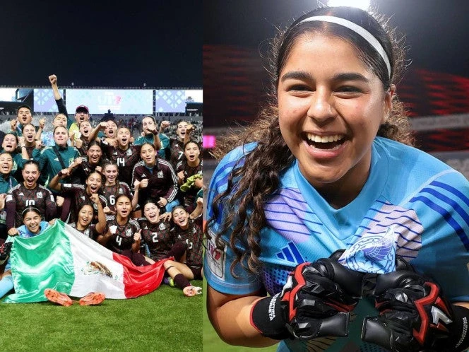 ¡Valentina Murrieta gana Guante de Oro en Mundial sub 17 femenil!