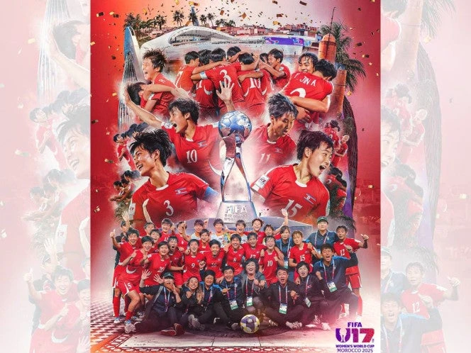 Corea del Norte se corona por cuarta vez en Mundial sub 17 femenil