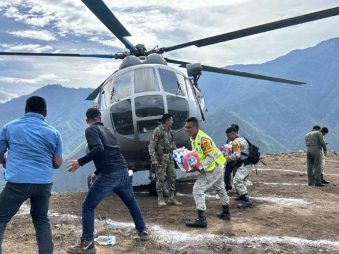 Gobierno Federal desplegó ayuda humanitaria en Tamaulipas tras el paso de la tormenta Barry