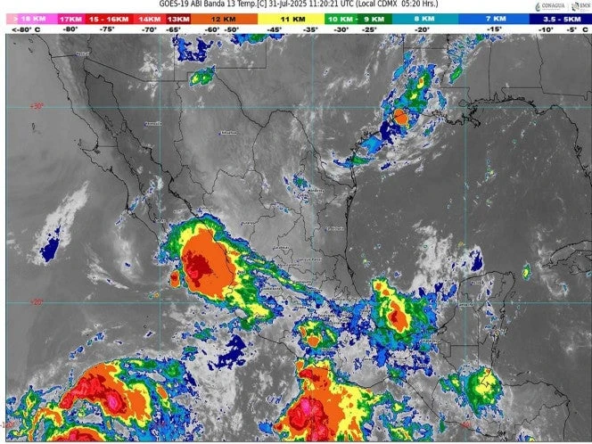 Tormenta tropical 'Gil' se forma en el Pacífico; ¿afectará a México?