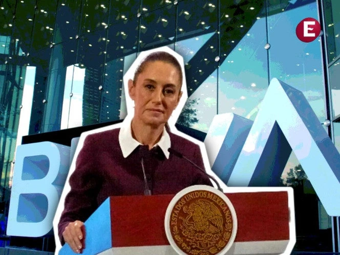 Sheinbaum anuncia inversión de BBVA por 100 mil mdp en su sexenio