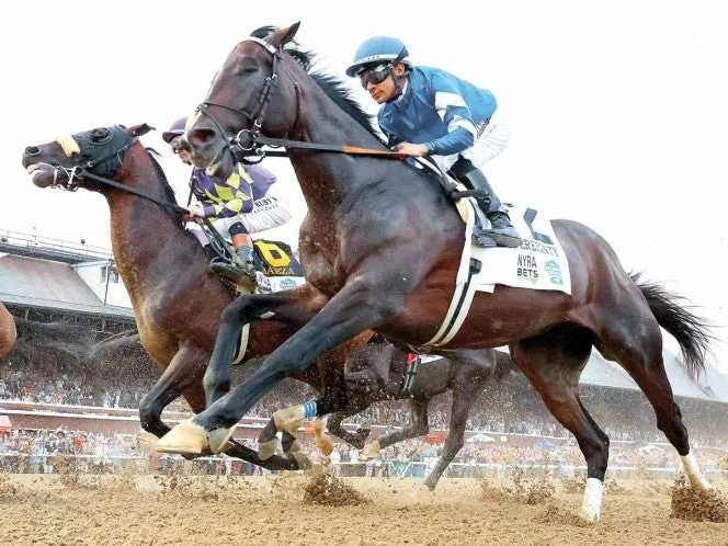 Sovereignty, un titán en la pista de Saratoga