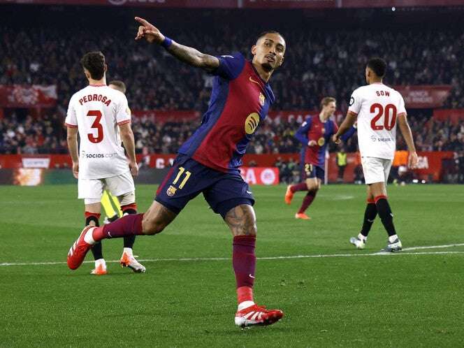 Barcelona golea al Sevilla y enciende LaLiga española