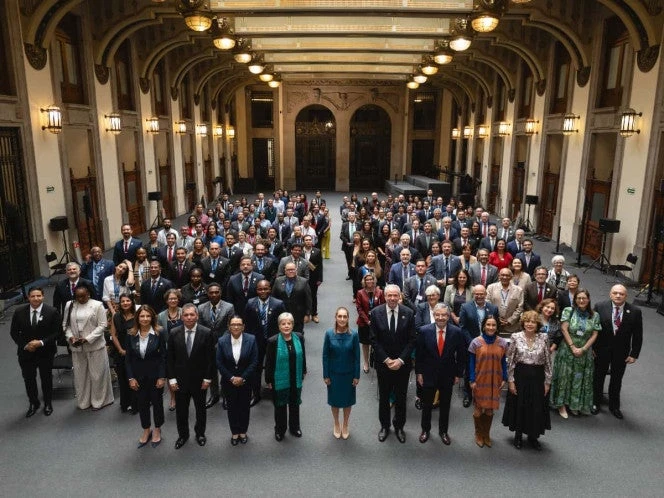 Claudia Sheinbaum inaugura reunión ministerial de acción climática en Palacio Nacional