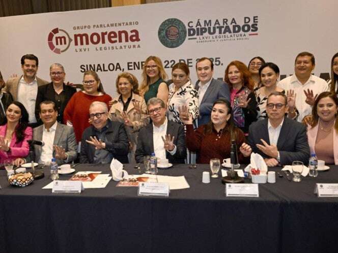 Se realiza plenaria regional de diputados de Morena en Sinaloa